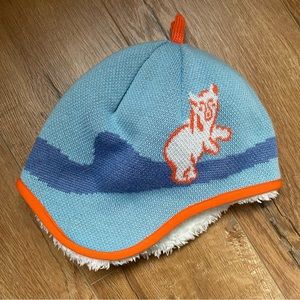 Patagonia Baby Reversible Beanie Winter Hat Sweater & Fleece